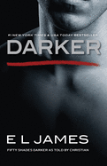 Cover of Fifty Shades Darker as Told by Christian, a dark-themed romance novel from SureShot Books Publishing LLC.