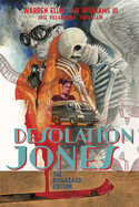 Cover image of Desolation Jones: The Biohazard Edition comic book by SureShot Books Publishing LLC featuring artwork and title text.
