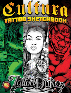 Cultura Tattoo Sketchbook-Op by SureShot Books Publishing LLC, featuring blank pages for tattoo design sketches.