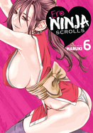 Ero Ninja Scrolls Vol. 6 manga cover featuring ninja characters in action scenes, published by SureShot Books Publishing LLC