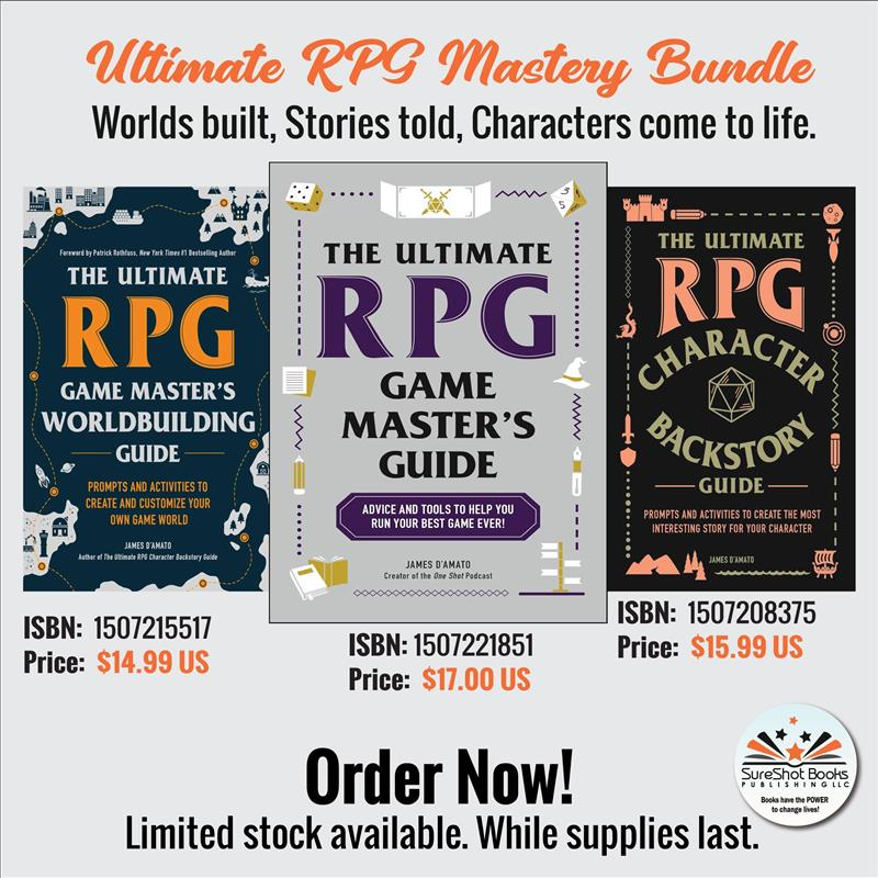 Ultimate RPG Mastery Bundle – Worldbuilding, Game Master & Character Backstory Guides