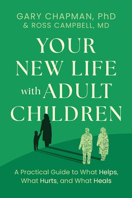 Paperback book titled "Your New Life with Adult Children" by Northfield Publishing, showing a colorful cover with text and design elements.