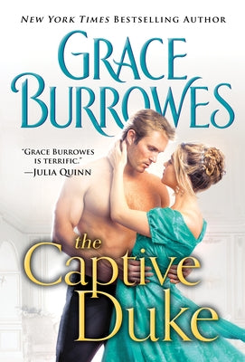 Mass market paperback of The Captive Duke by Sourcebooks Casablanca, featuring a cover image with romantic historical artwork.