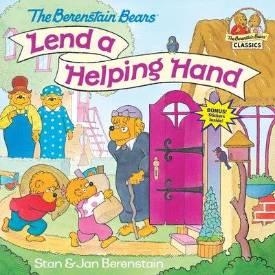 Paperback of The Berenstain Bears Lend a Helping Hand book by Random House Books for Young Readers, featuring colorful cover art.