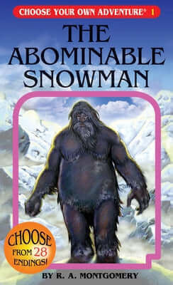 The Abominable Snowman Paperback Choose Your Own Adventure