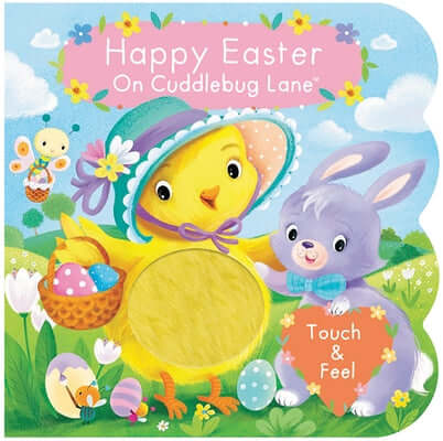 Happy Easter on Cuddlebug Lane Board Book Cottage Door Press
