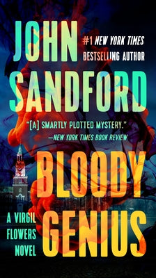 Cover of the Bloody Genius mass market paperback by G.P. Putnam's Sons featuring dark and intense artwork.