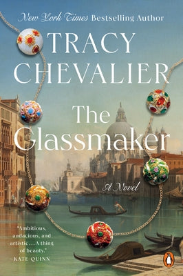 Paperback of The Glassmaker book by Penguin Books, featuring the cover with glass and artistic design.