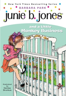Paperback of Junie B. Jones and a Little Monkey Business by Random House Books for Young Readers, featuring the book cover image.
