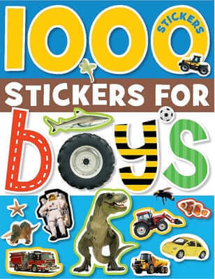 1000 Stickers for Boys [With Sticker(s)] Paperback Make Believe Ideas