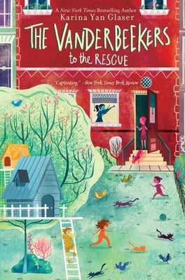 Paperback copy of "The Vanderbeekers to the Rescue" by Clarion Books featuring colorful cover art with the Vanderbeekers family.