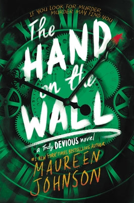 Paperback of "The Hand on the Wall" by HarperCollins, displaying the book cover with title and author details.
