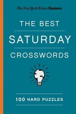 Paperback of New York Times Games the Best Saturday Crosswords with 100 challenging puzzles by St. Martin's Griffin, featuring a crossword book cover.
