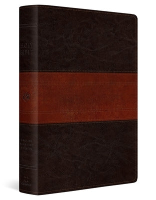 ESV Giant Print Personal Size Bible, Red Letter, Thumb Indexed (Trutone, Forest/Tan, Trail Design) by Esv Bibles