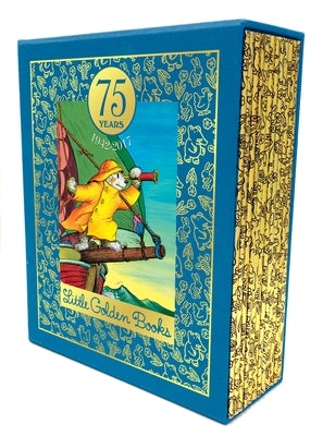 Boxed set of 12 Golden Books celebrating 75 years, featuring colorful vintage covers from the Little Golden Books series.
