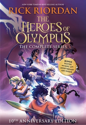 Heroes of Olympus Paperback Boxed Set, The-10th Anniversary Edition [With Poster] Boxed Set Disney Hyperion