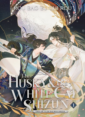 Paperback of "The Husky and His White Cat Shizun" novel, volume 1, by Seven Seas, featuring cover art with the characters.