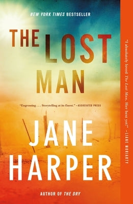 Paperback of The Lost Man novel by Flatiron Books featuring the book cover with title and author details.
