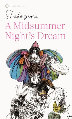 Cover of Signet Book mass market paperback edition of A Midsummer Night's Dream featuring fantasy-themed artwork.