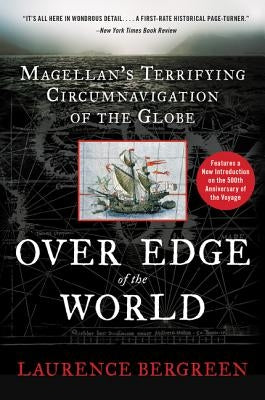Paperback of "Over the Edge of the World" by Mariner Books, showing the book cover with maritime-themed artwork.