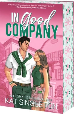 Paperback of In Good Company by Entangled: Amara, featuring a cover with vibrant artwork and the book's title.