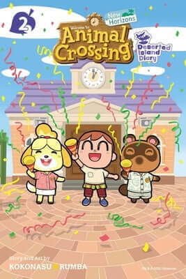 Animal Crossing: New Horizons, Vol. 2: Deserted Island Diary Paperback Viz Media - Children's