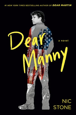 Paperback copy of Dear Manny by Crown Books for Young Readers, featuring a colorful cover with illustrations.