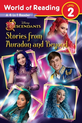 World of Reading: Descendants 4-In-1 Reader: Stories from Auradon and Beyond Paperback Random House/Disney