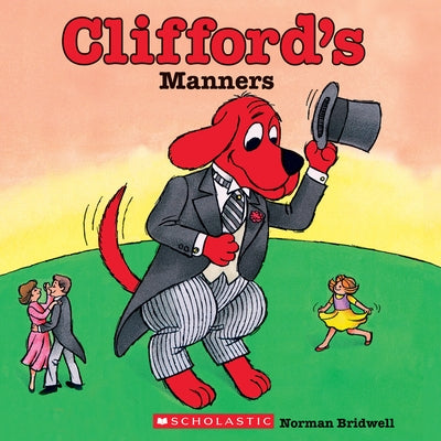 Paperback of Clifford's Manners classic storybook by Scholastic Inc., featuring colorful illustrated cover with Clifford the Big Red Dog.
