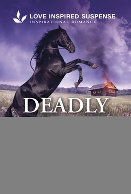 Cover of Deadly Ranch Refuge mass market paperback by Love Inspired Suspense featuring a rural ranch scene with a tense atmosphere.