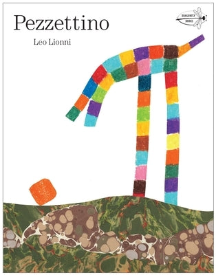 Pezzettino paperback book by Dragonfly Books with colorful cover illustration.