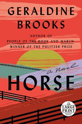 Paperback horse book by Random House Large Print Publishing with a colorful cover illustration.