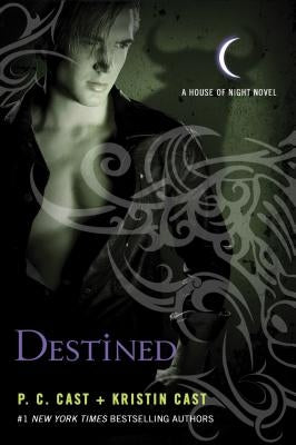 Paperback copy of "Destined," a House of Night novel by St. Martin's Griffin, featuring the book cover with title and artwork.