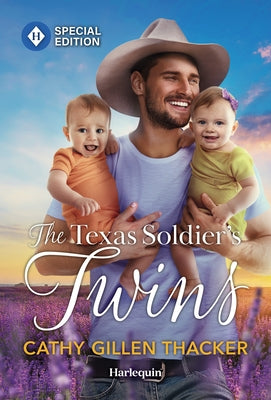 Mass market paperback of "The Texas Soldier's Twins" by Harlequin Special Edition, featuring a romantic Texas-themed cover.