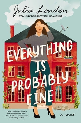 Paperback book titled "Everything Is Probably Fine" by Harper Muse, featuring a minimalist cover design.
