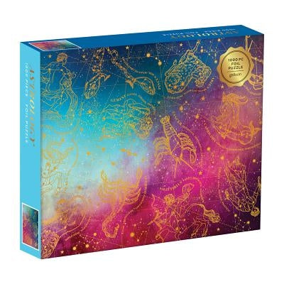 Astrology 1000 Piece Foil Puzzle Board Games Galison