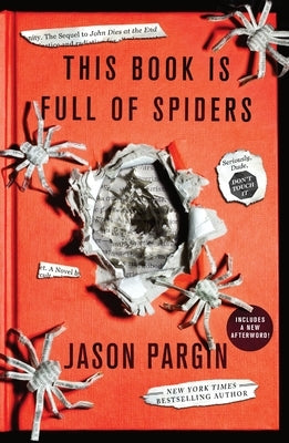 Paperback of "This Book Is Full of Spiders" by St. Martin's Griffin, showing the colorful book cover with spider illustrations.