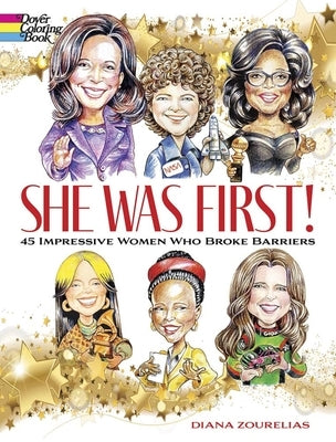 She Was First! 45 Impressive Women Who Broke Barriers Paperback Dover Publications