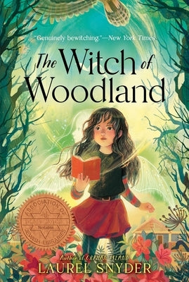 Paperback of The Witch of Woodland by Walden Pond Press, featuring a mystical forest illustration on the cover.