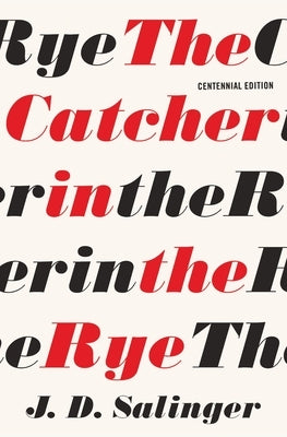 Paperback of The Catcher in the Rye by Back Bay Books with a classic cover design and title text visible.