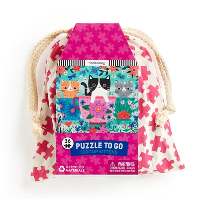 Teacup Kittens 36 Piece Puzzle to Go Other Galison