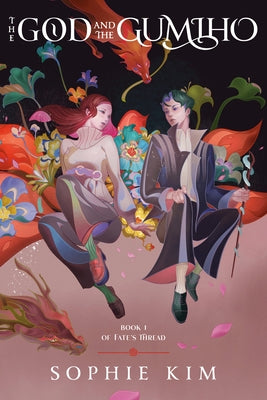 Paperback of The God and the Gumiho by Del Rey Books, showing the book cover with Korean-inspired artwork and title text.