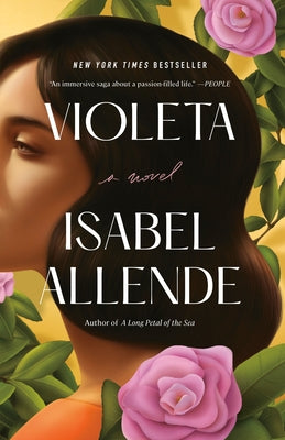 Paperback copy of Violeta English Edition by Ballantine Books with a colorful cover design.