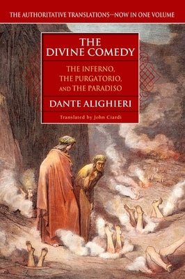 Paperback edition of The Divine Comedy by Dante Alighieri, featuring colorful cover art from Berkley Books.
