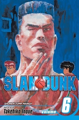 Paperback of Slam Dunk, Vol. 6 manga by Viz Media showing the cover with manga artwork and title text.