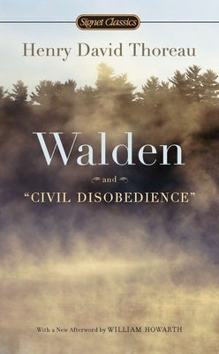 Cover of the Signet Book mass market paperback edition of Walden and Civil Disobedience by Henry David Thoreau.