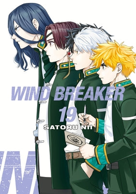 Paperback Wind Breaker 19 comic book by Kodansha Comics, featuring dynamic cover art and bold typography.