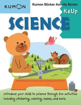 Kumon Sticker Activity Books: Science K & Up Paperback Kumon Publishing North America