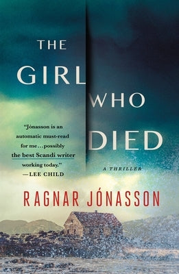 Paperback of The Girl Who Died thriller novel by Minotaur Books, featuring a mysterious cover design.