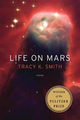 Paperback of "Life on Mars" by Graywolf Press featuring a close-up of the book cover with abstract artwork.